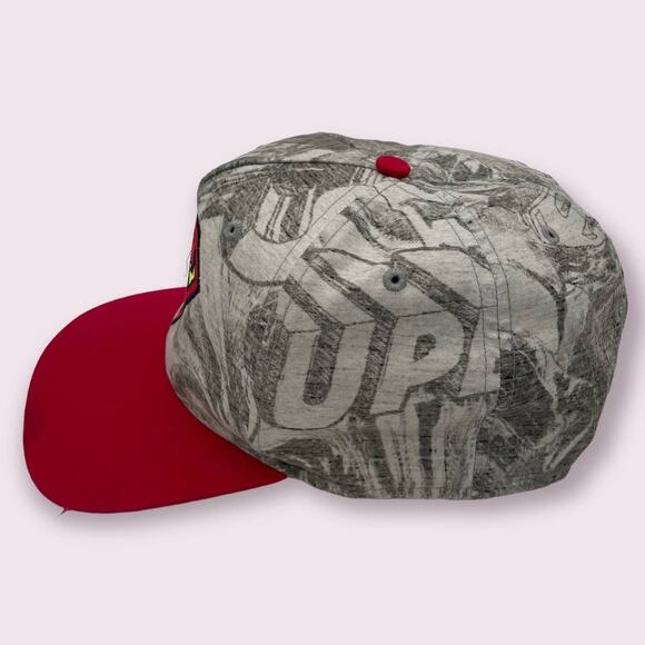 Superman Hat Cap Snapback Youth Boys Kids Gray Red DC Comics Adjustable Logo - Picture 3 of 8